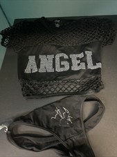 Joanna Angel Adult Star Signed Photo Shoot Worn Top And Thong