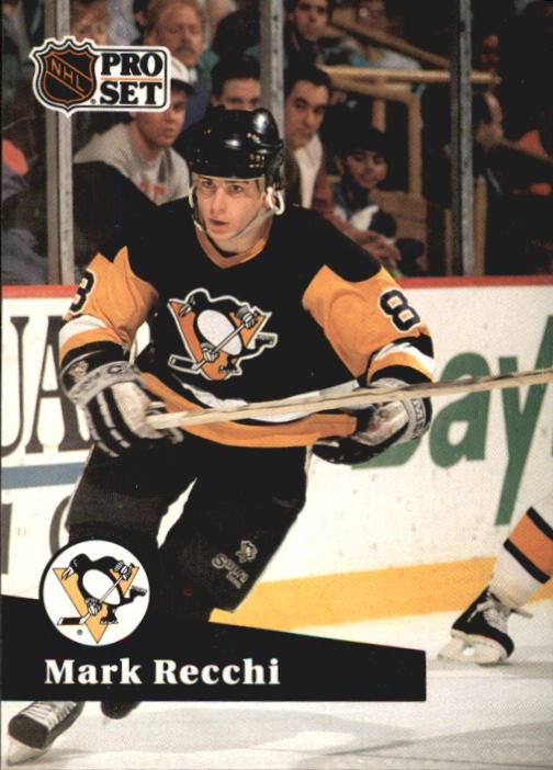 1991-92 Pro Set French #184 Mark Recchi - HKY
