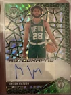 2024-25 NBA Mosaic Anton Watson RC Fotl Green Rookie Autographs /5 #RAM-ANW