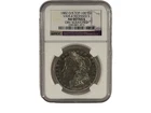 1882 O/S top100 $1 VAM-4 recessed S AU Details OBV Scratch 2591801-013