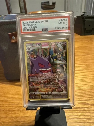 Gengar TG06/TG30 Swsh11: Lost Origin Trainer Gallery Holo PSA 8