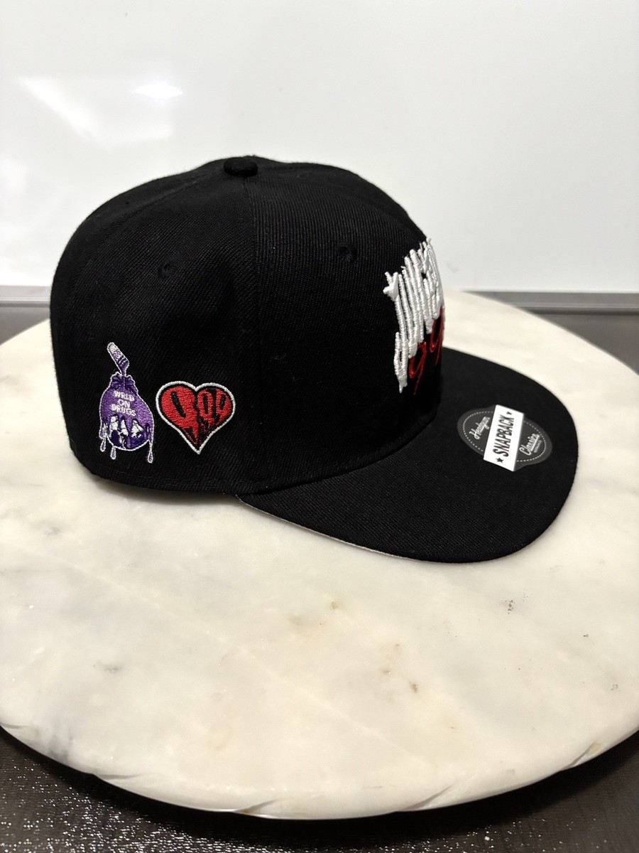 Juice WRLD 999 WRLD ON DRUGS Snapback Merch Hat 1998-2019 Headgear Classic  Black - Main Image