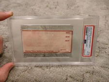 Ladainian Tomlinson NCAA Debut PSA 4 Ticket Stub Kansas vs. TCU 9/6/1997 RARE