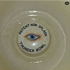 CROWN DEVON NOVELTY MUSICAL CHAMBER POT (WORKING)