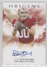 2017 Panini Origins Rookie Auto CJ Beathard #RA-CB Auto 0en
