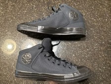 Converse Chuck Taylor High Street Hi Triple Black Mens Sneakers 149432F