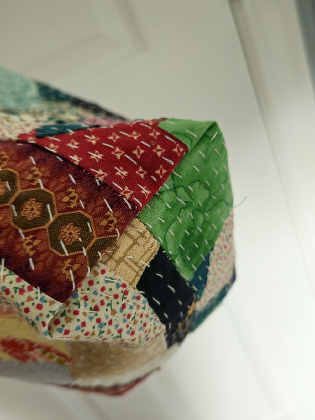 Hand Stitched Boro Inspired Patchwork Crossbody B… - image 12