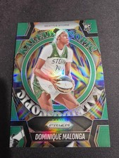 2025 Panini Prizm WNBA Dominique Malonga Kaleidoscopic Insert GREEN #15 RC STORM