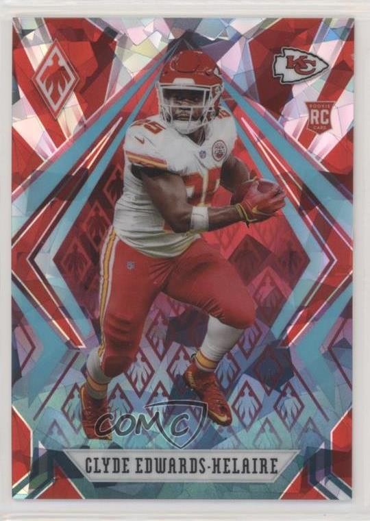 2020 Phoenix Rookies Fire & Ice 41/50 Clyde Edwards-Helaire #121 Rookie RC 0a2t