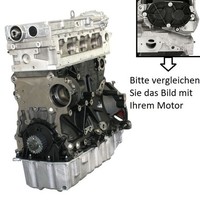 Teilmotor Geschl. FüR Seat Skoda 2.0 Tdi Dffa 04L100037T 110KW 150PS
