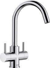 BLANCO CAMIA TAP Kitchen Tap Blanco Tap Chrome Kitchen Mixer Tap Twin Levers