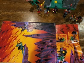 Lego Fright Knights 6087 6037 100% complete w/ instructions Witch's Manor + Ship