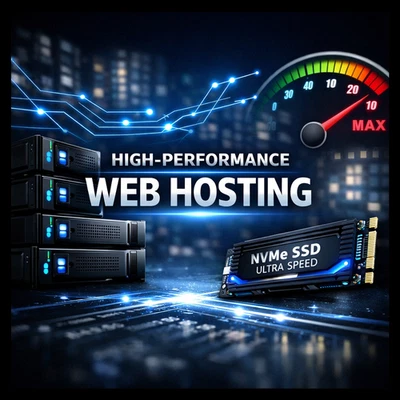 cPanel Web Hosting with Free SSL CloudLinux & LiteSpeed Fast NVMe SSD 3 Domains - Image 1 of 4