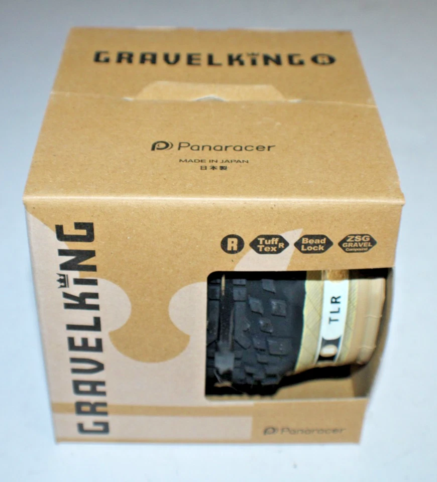 2024 Panaracer GravelKing X1 R 700x45 Brown Tubeless Knobby Gravel Tuff-Tex Race - Image 2 of 4