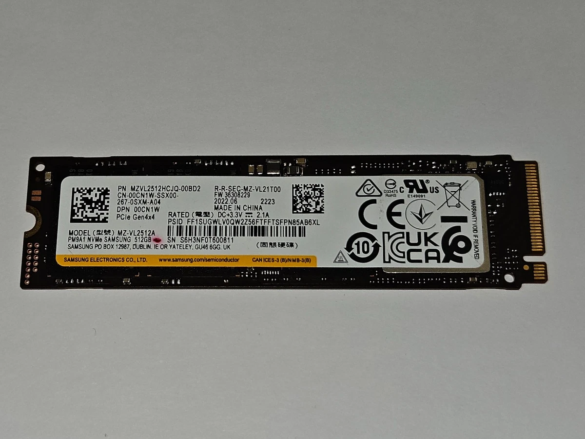 Samsung 512GB M.2 Solid State Drives for sale - eBay
