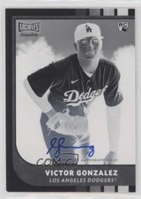 2021 Topps Archives Snapshots Negative Inverse 46/100 Victor Gonzalez Auto 0qp1