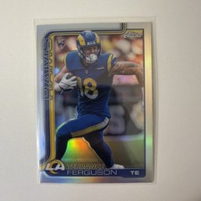 2025 Topps Chrome Terrance Ferguson RC Refractor #335 Los Angeles Rams Rookie