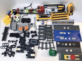 LEGO City Lot Of Train Parts & Pieces 60098 60197 Untested