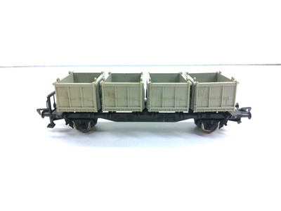 Fleischmann H0 1473 Behälterträgerwagen ''Von Haus zu Haus'' DB - ohne OVP # 12574