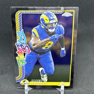 2025 Topps Chrome FS-24 Jared Verse Future Stars Insert Los Angeles Rams