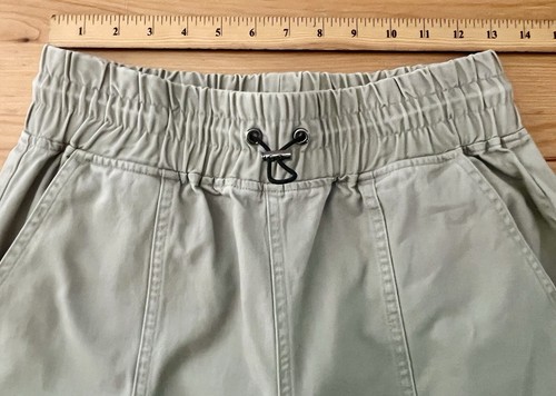 URBAN OUTFITTERS Pants Women Small Khaki Cotton Cargo Pull-On Cuffed Pockets EUC - Picture 20 of 24