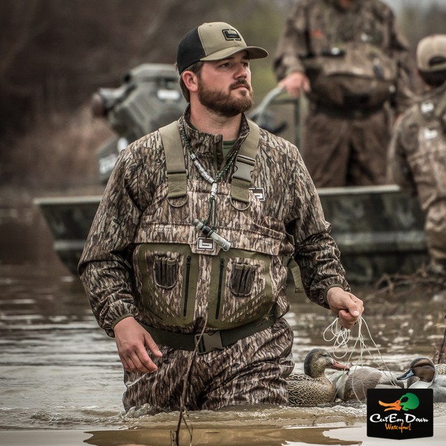 NEW BANDED REDZONE BREATHABLE UNINSULATED CHEST WADERS BOTTOMLAND CAMO