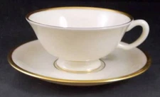 Lenox Mansfield Short Footed Cup and Saucer Set C513