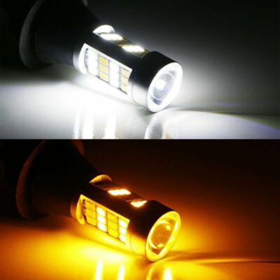 Switchback LED DRL Turn Signal Lights Bulbs Kit For 1997-2004 Chevy Corvette C5