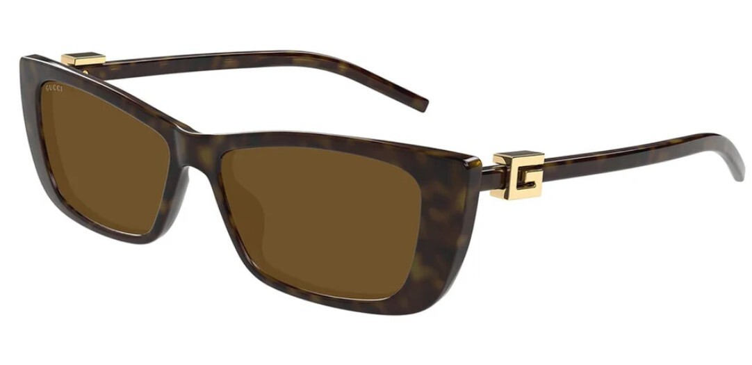 GUCCI サングラス　GG3636N/F/S Z99HA ハバナ　ブラウン Gucci GG 3633 N/S Z99HA Sunglasses + Case: Floral Frame
