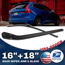 16" & 18" Rear Wiper Blade & Arm All season OEM Quality US All Season Set of 2