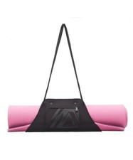 MY Tagalongs YOGA Mat Carrier w/Zip Pocket (Black Prism) Workouts Gym Travel 
