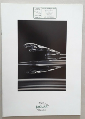 Jaguar Range Prospekt 1996 - XJ6 XJ12 XJR XJS Coupe Conv Daimler Six Double Six