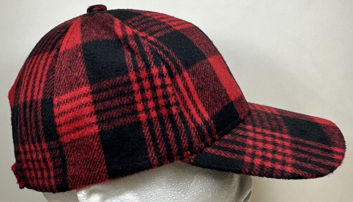 Checkered Blank Hat Lumberjack Checked Pattern Re… - image 5