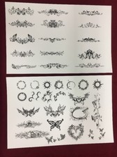 TATTOO FLASH ART 11 X 17 INCHES Heavy Paper Stock