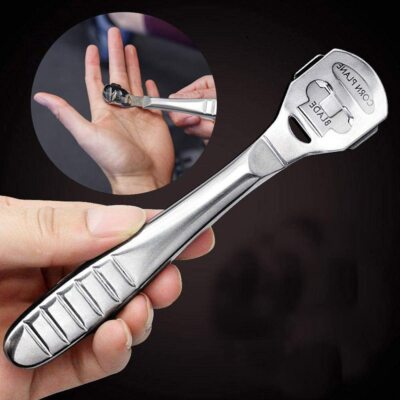 Callus Corn Remover Cutter Pedicure PLUS 10pcs Blades Stainless Steel