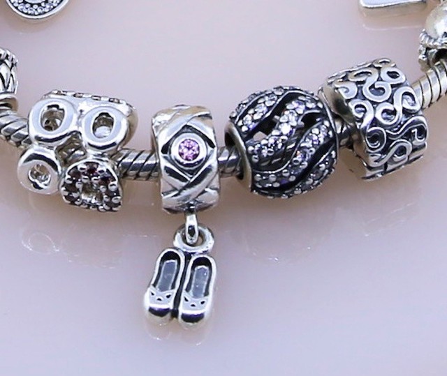 Pandora ALE Iconic Clasp Bracelet with 14 Charms Silver 925 Size 8" eBay