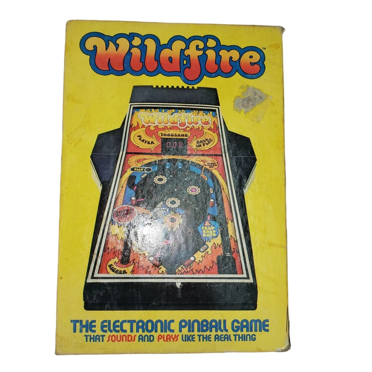 Wildfire electronic pinball game deals