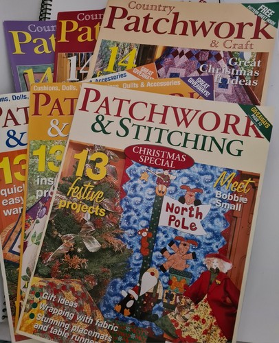 Patchwork & Stitching x 3/ Patchwork & Craft x 3 Magazines