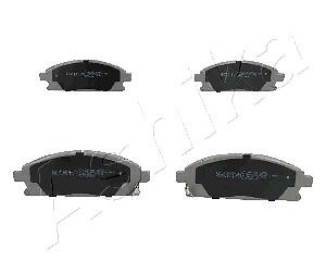 Ashika 50-01-154 Bremsbelagsatz, Scheibenbremse Vorderachse FÜR Infiniti Nissan-image