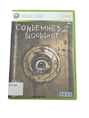 Lot XBOX 360 Condemned 1 & 2 PAL - Jeux Complets FR