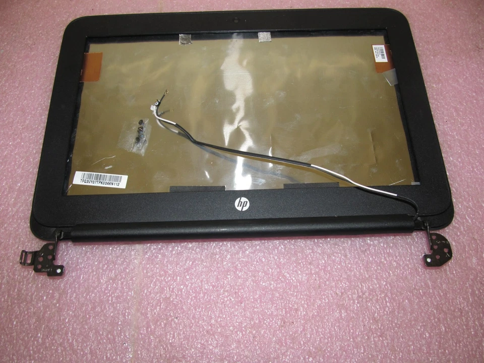 HP Chromebook 11 G4 11.6" LCD Carcasa Cubierta Bisel Bisagras 3VY07TPK03 *Negro/Gris* Foto 2 de 2