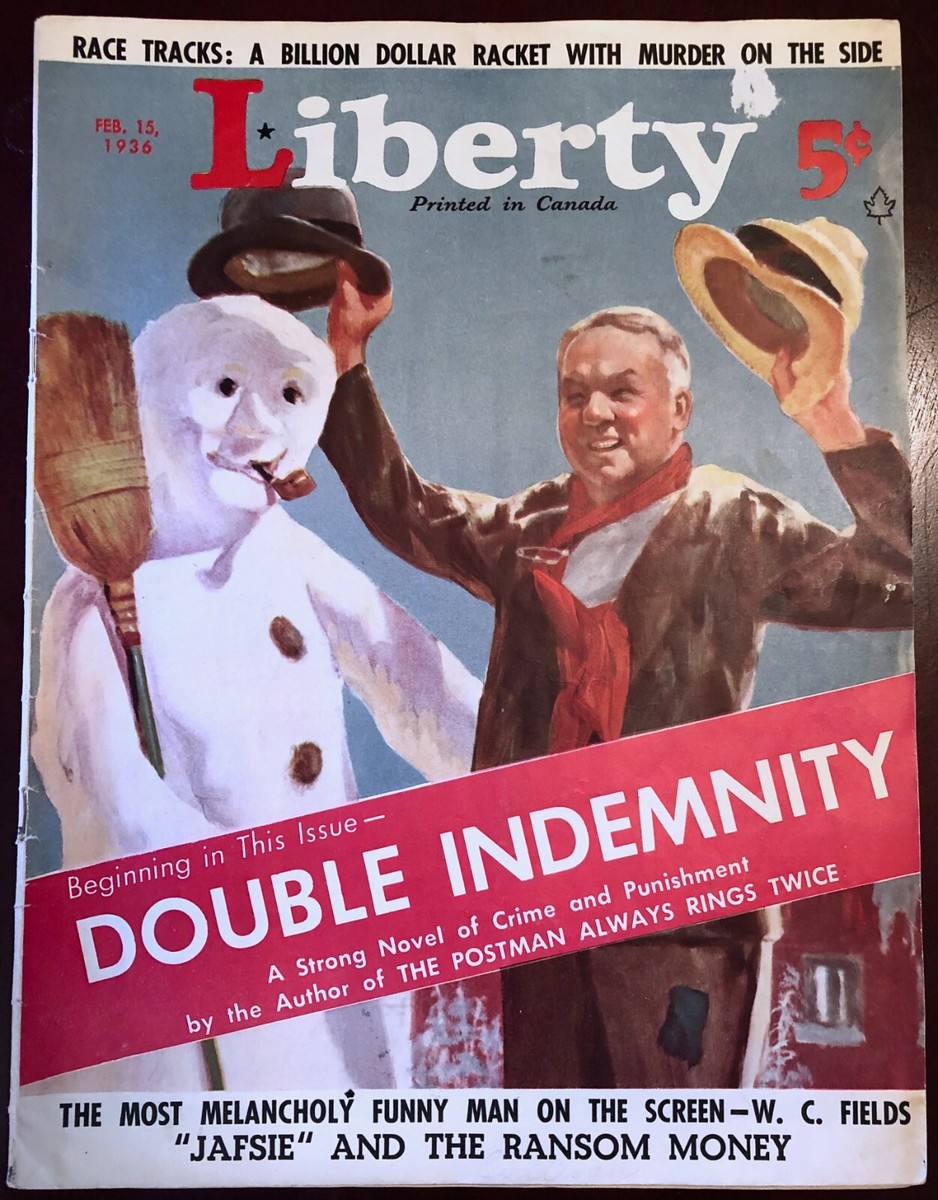 Portada de la revista Liberty 1936