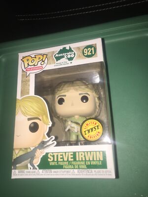 Funko Pop! TV: The Crocodile Hunter - Steve Irwin w/ Turtle CHASE #921 Figure 889698439770 | eBay