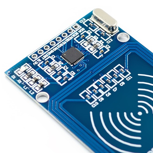 Tarjeta de lector RFID RC522 antena de lectura RF tarjeta IC módulo de proximidad MFRC-522 + clave - Imagen 4 de 4