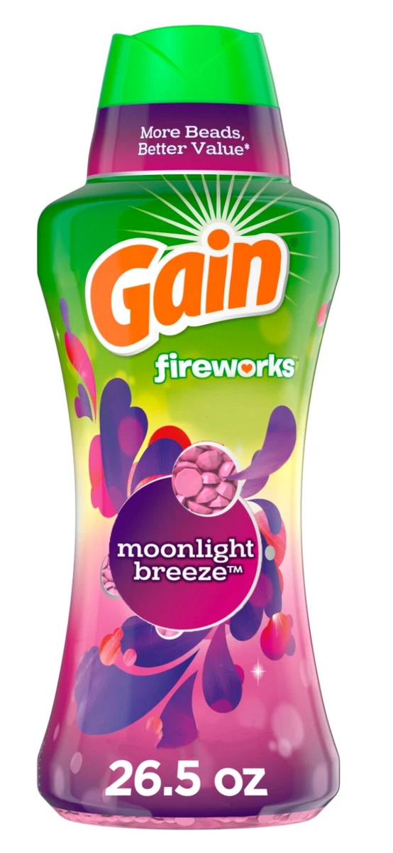Gain Fireworks Moonlight Breeze 26.5 Oz In Wash Scent Booster