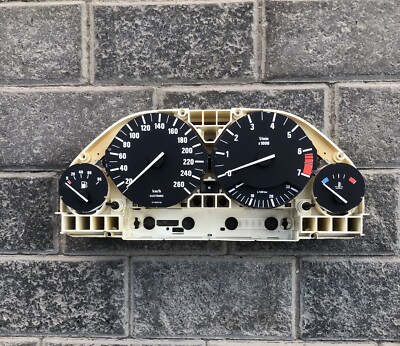 BMW 86-88 E32 Instrument Cluster Support And Gauges 735i M30 6 ...