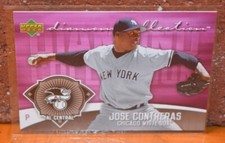 GREAT BASEBALL CARD UPPER DECK DIAMOND COLLECTION CHIC. WHITE SOX JOSE CONTRERAS