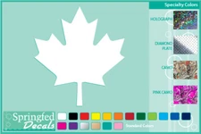 CANADIAN MAPLE LEAF cut vinyl decal car truck window sticker Flag of Canada