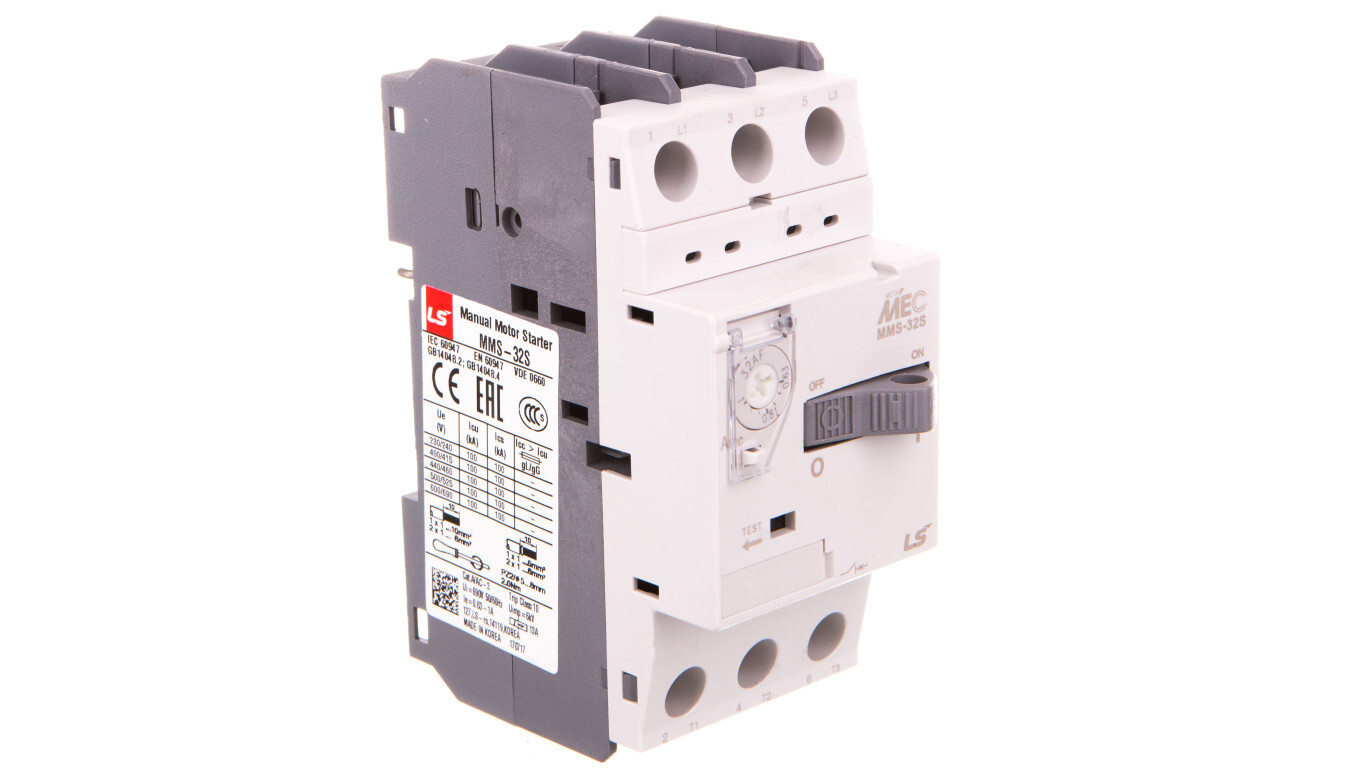 Motor circuit breaker 0.63-1A MMS-32S 1A /T2UK