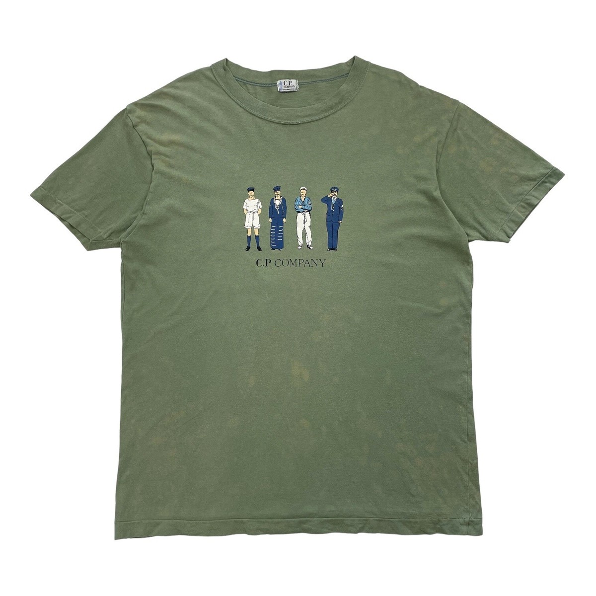 Vintage 1980's CP Company Sailor Figure T-Shirt Ideas from